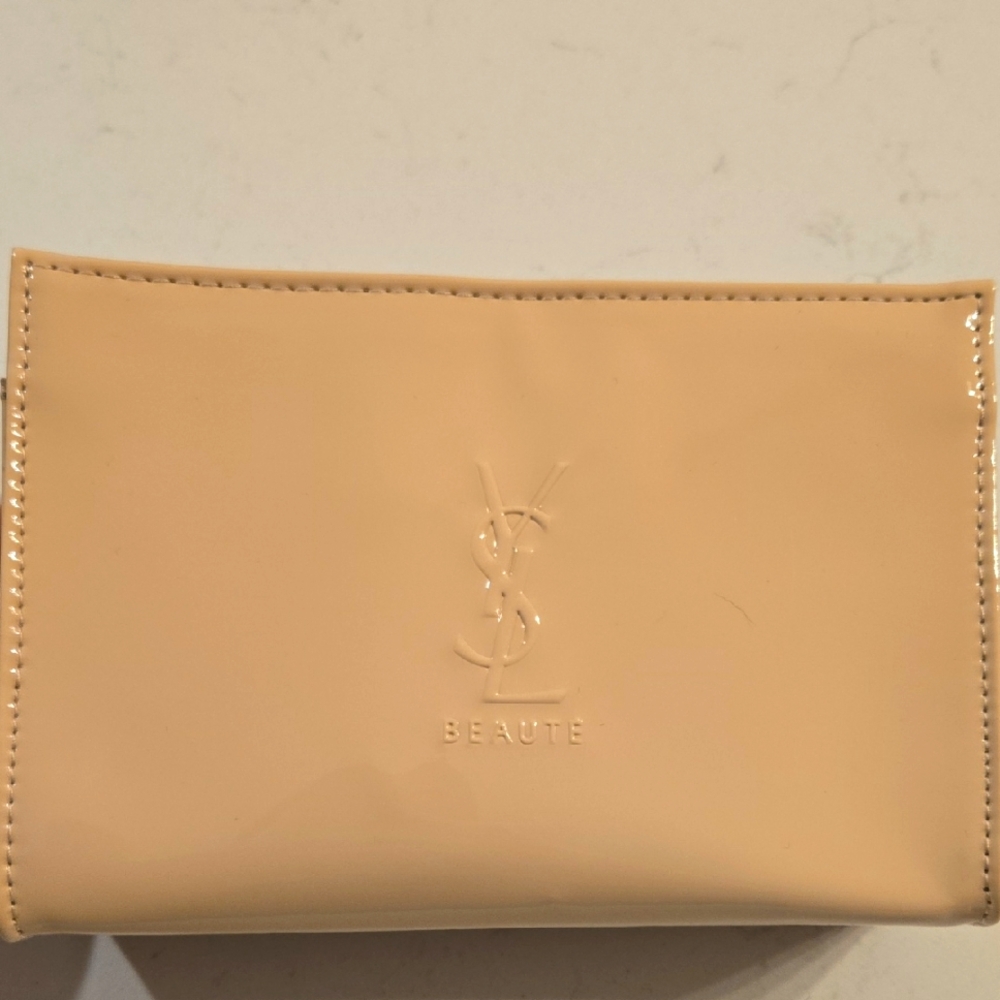 New never used Yves Saint Laurent pouch cluch bag  6 1/2 × 4 1/2 in small pouch